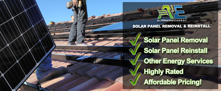 Solar Panel Removal and Install