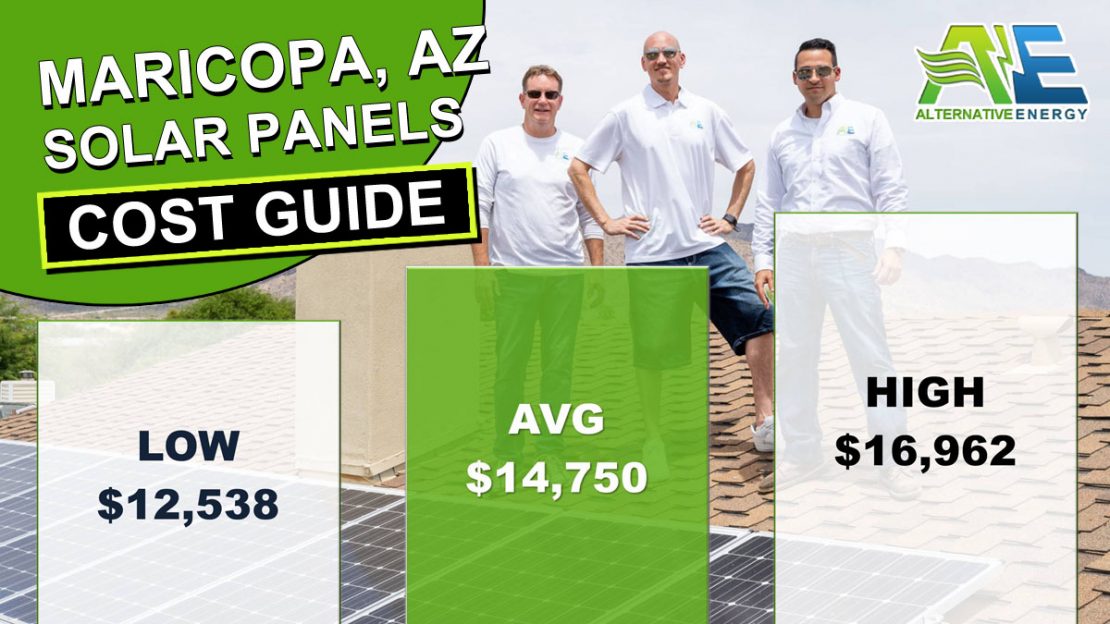 Maricopa County, AZ Solar Panels Cost vs Savings 2019 AE