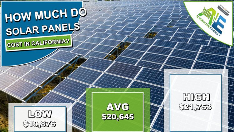 California Solar Panels Cost