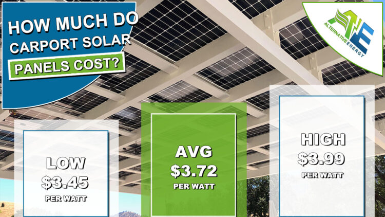 Carport Solar Panels Cost