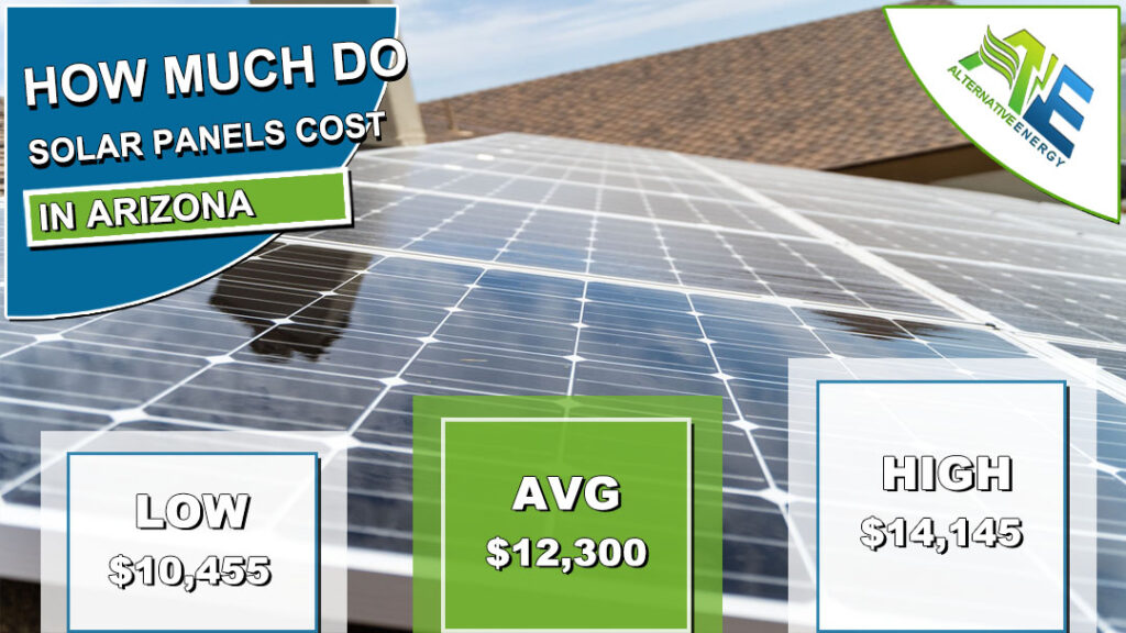 Solar Panels Cost Arizona 2023 Cost vs Savings Calculator