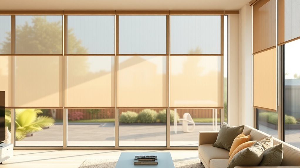 balancing natural light privacy