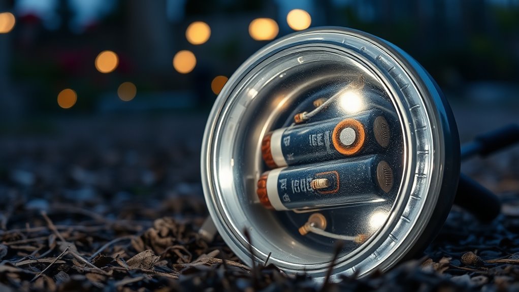 battery degradation shortens illumination