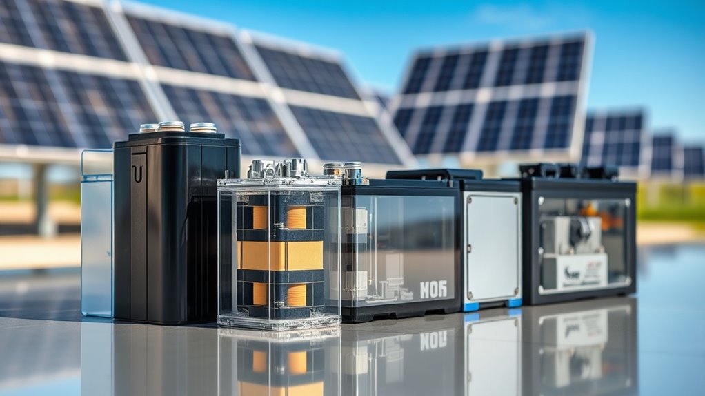 battery options for solar storage