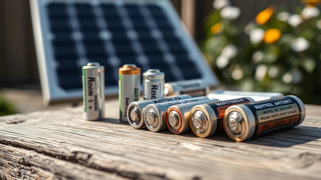 battery types capacity cost longevity