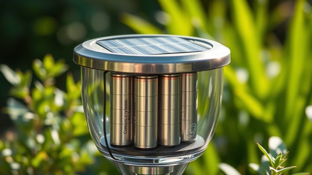 battery types for solar lights