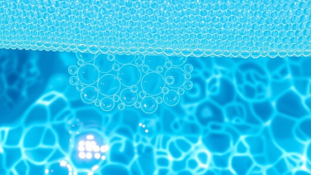 bubbles trap heat effectively
