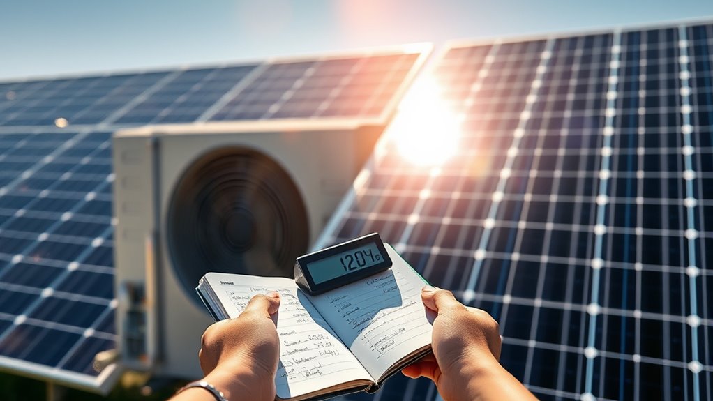 calculate solar panel capacity