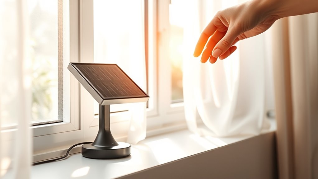 charge solar lights indoors