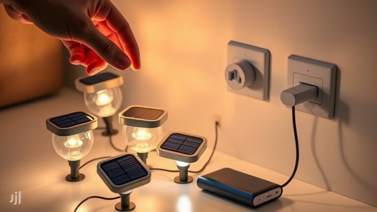 charge solar lights without sun