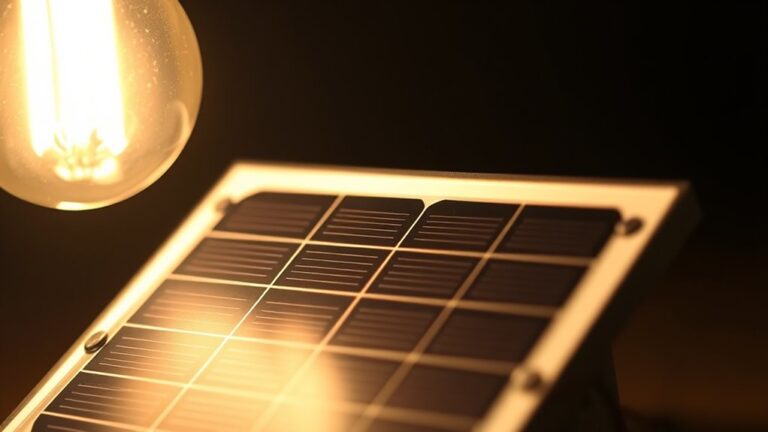 charging solar with bulb
