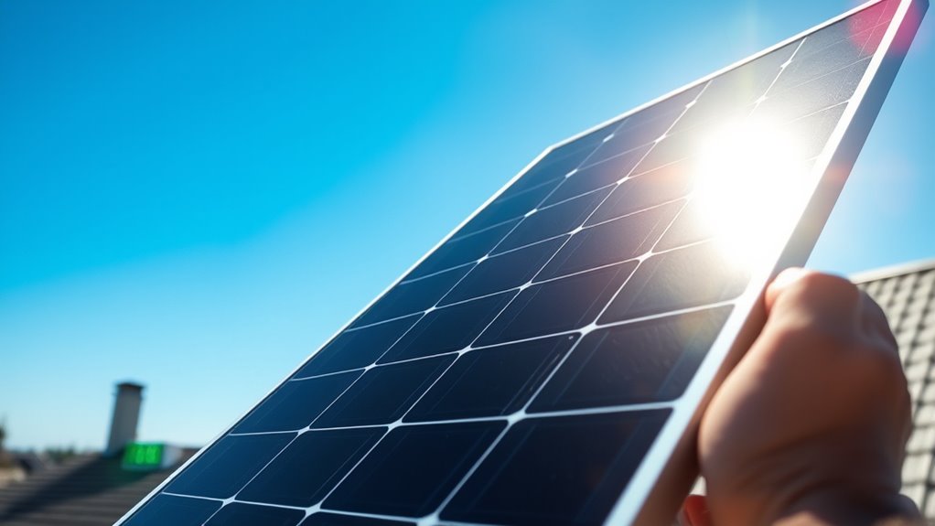 check inverter and panels