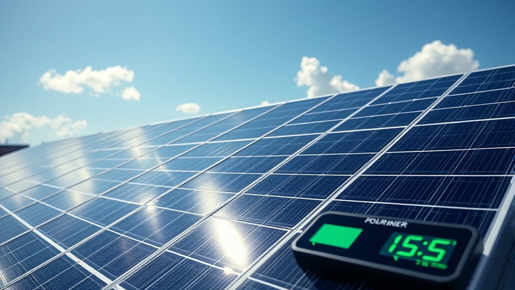 check solar panel performance