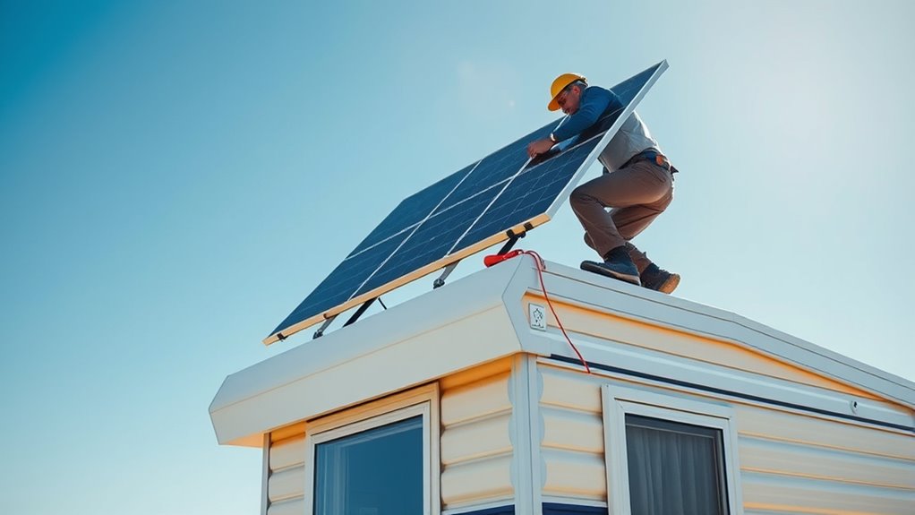 choose efficient mobile solar system