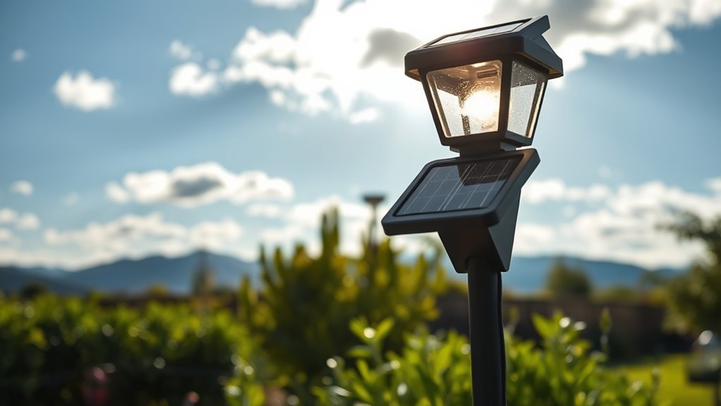 cloud cover reduces solar charging