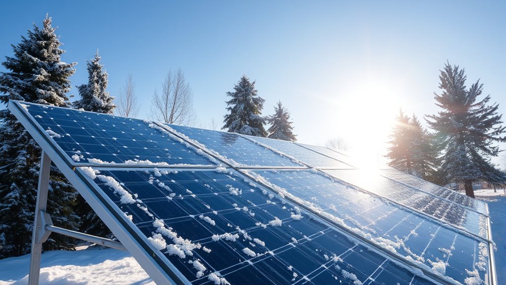 cold weather improves solar efficiency