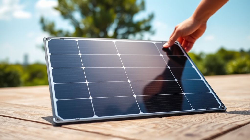 compact lightweight solar panels
