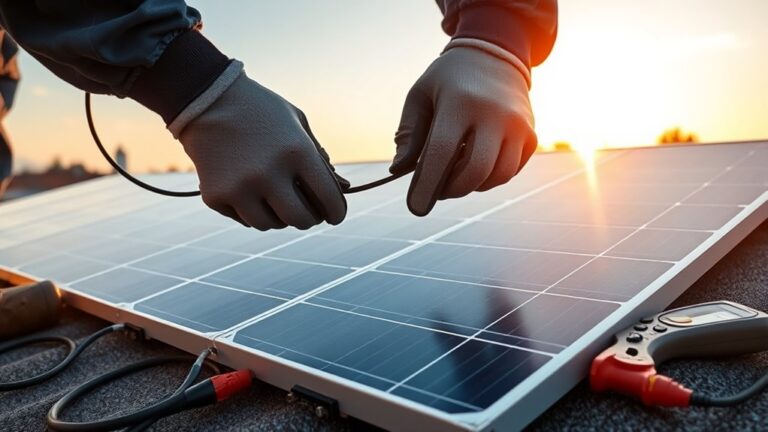 connect solar panels easily