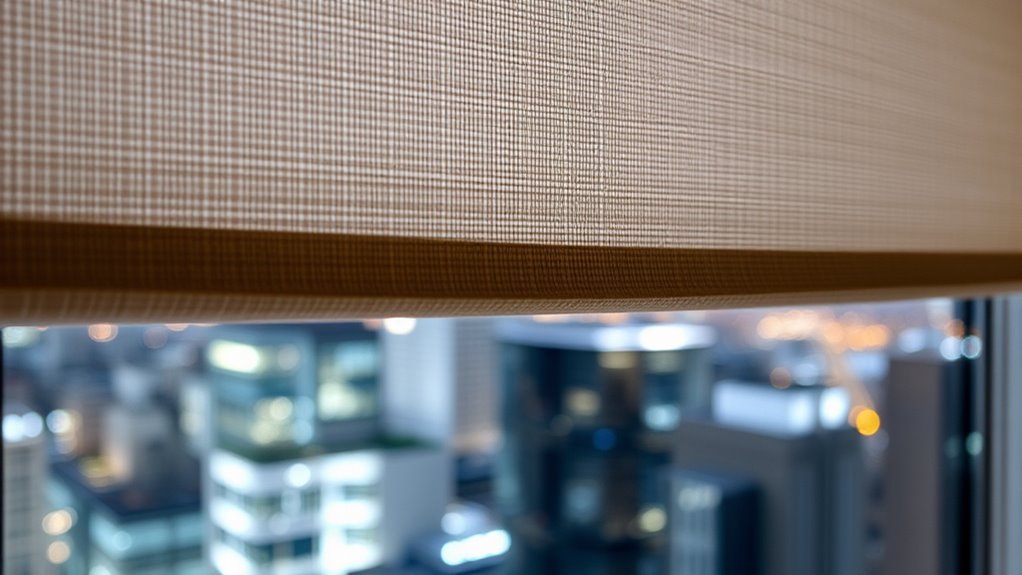 dense tight opaque fabrics