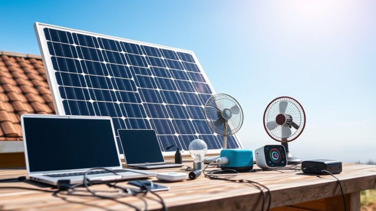 devices powered by solar