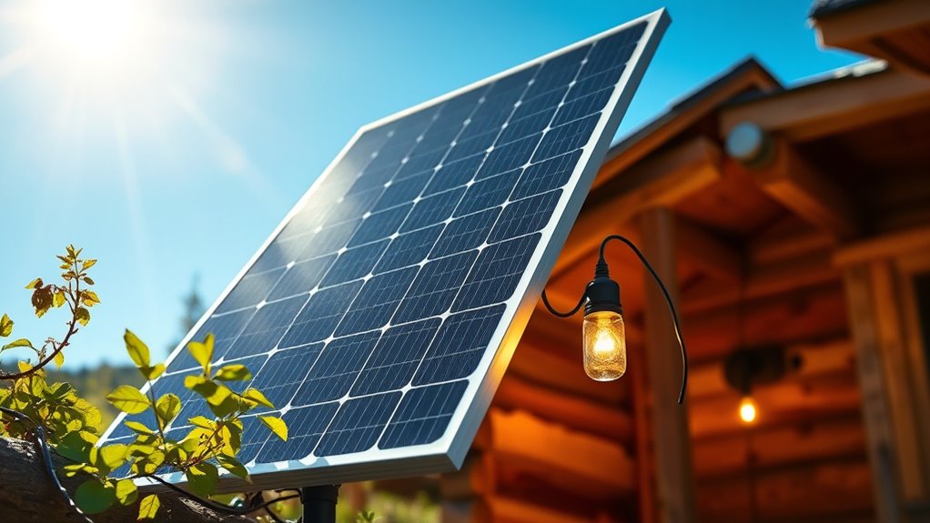 efficient solar led lighting