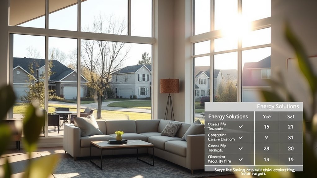 energy savings and installation