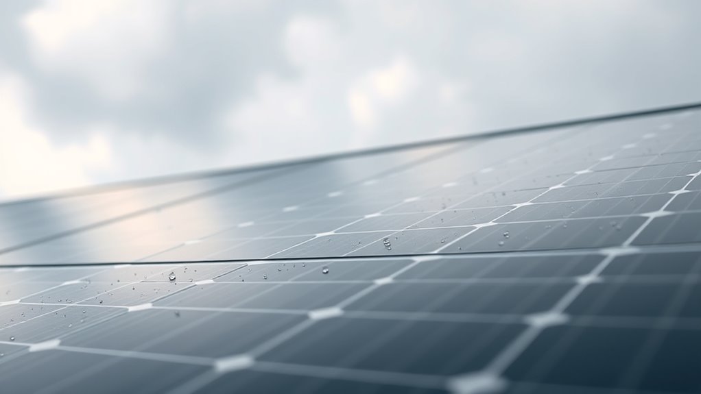 enhanced cloudy day solar efficiency