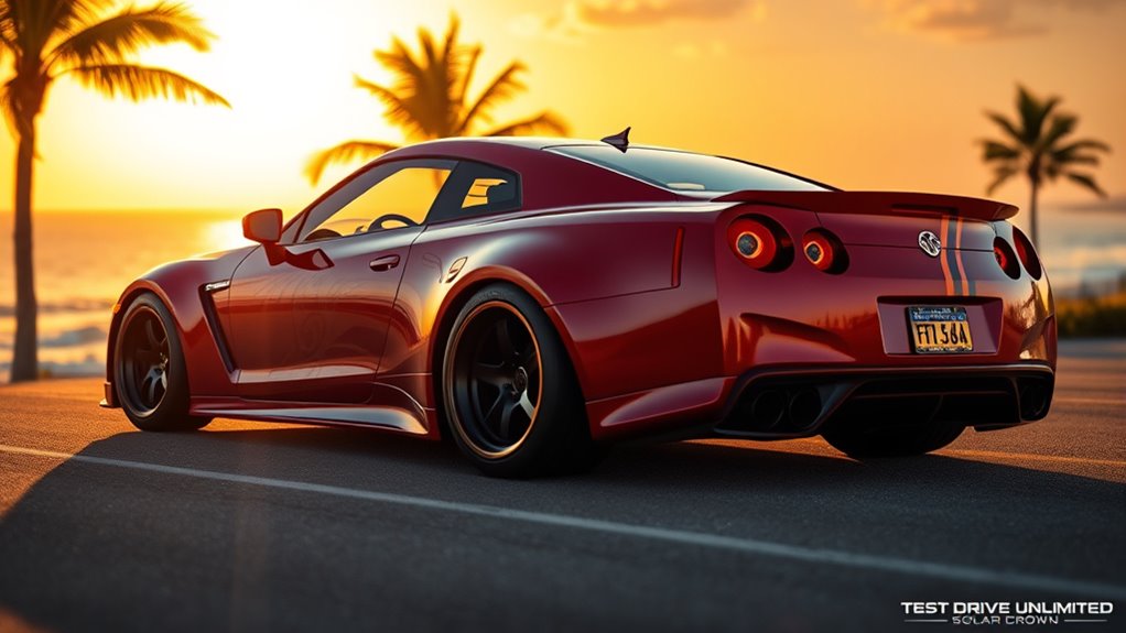 extensive vehicle customization options