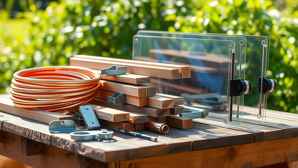 gather materials and tools