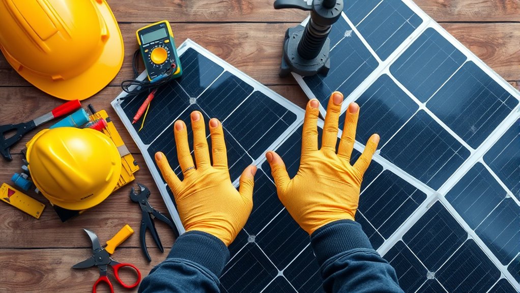 gather tools and safety gear