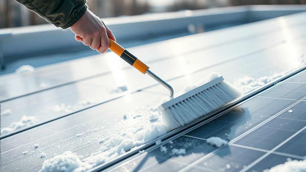 gentle snow removal tools