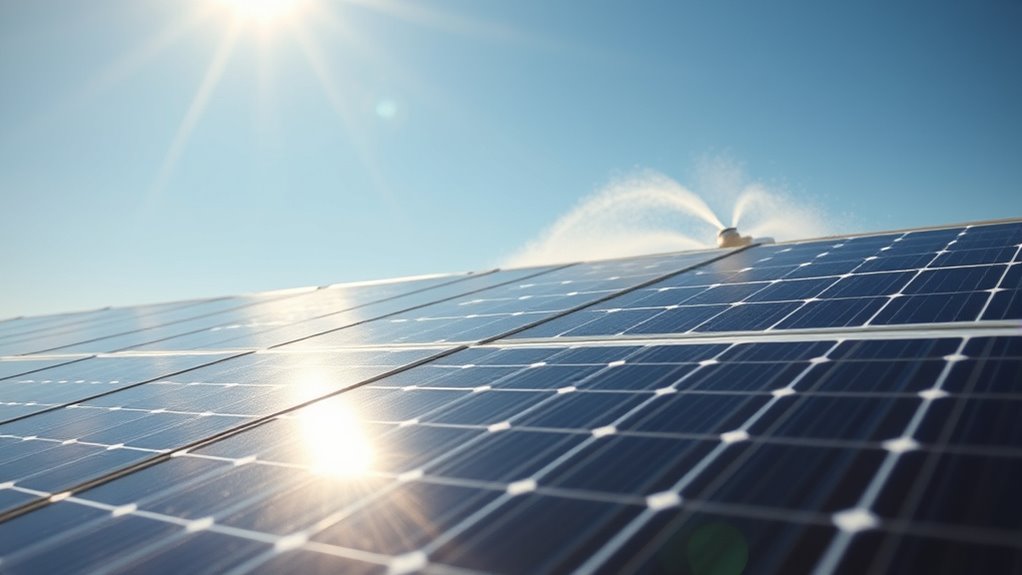 heat reduces solar efficiency