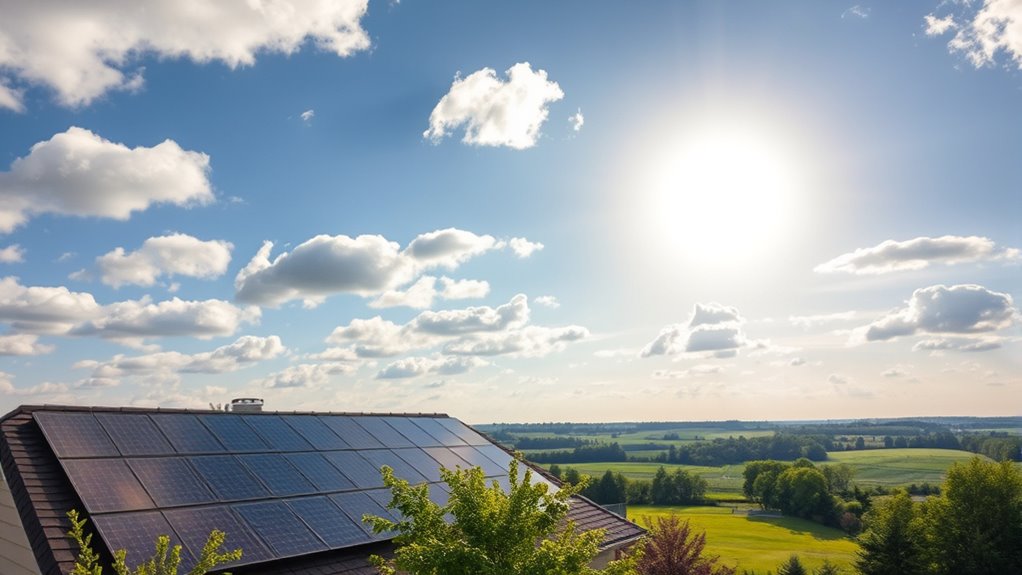 indiana s moderate solar sunlight