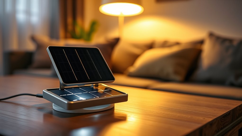 indoor lights can t fully charge