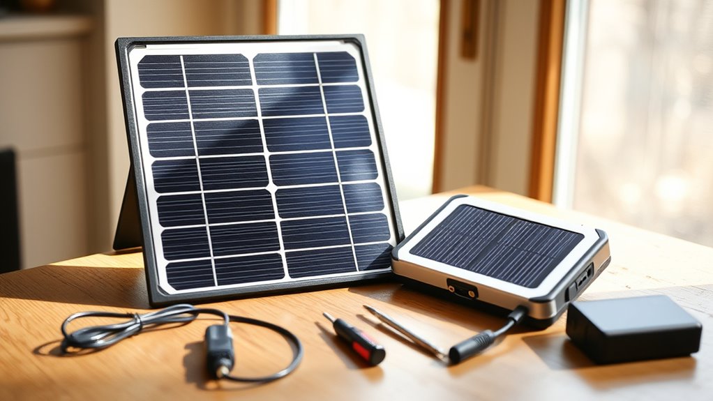indoor solar charging essentials