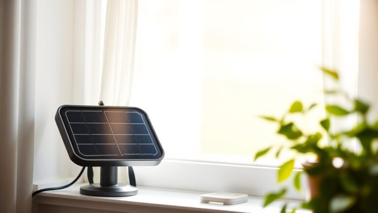 indoor solar light charging