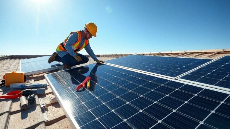 install solar panels efficiently