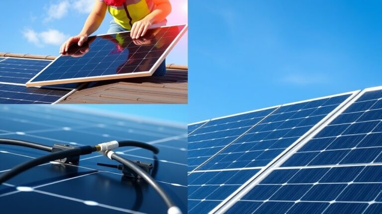install solar panels efficiently