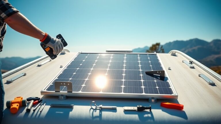 installing rv solar panels