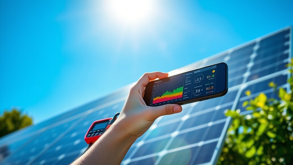 monitor solar panel performance