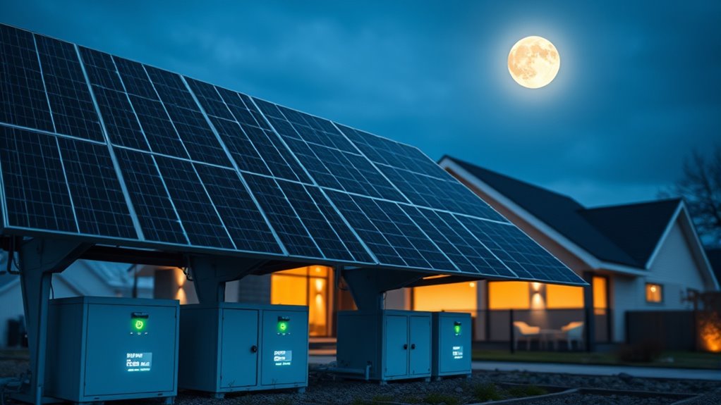 nighttime solar energy storage