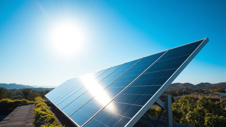 optimal solar panel orientation