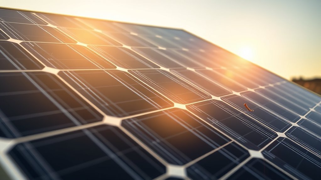 panel voltage influences efficiency