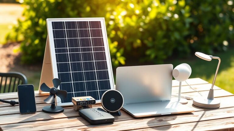 powering devices with solar