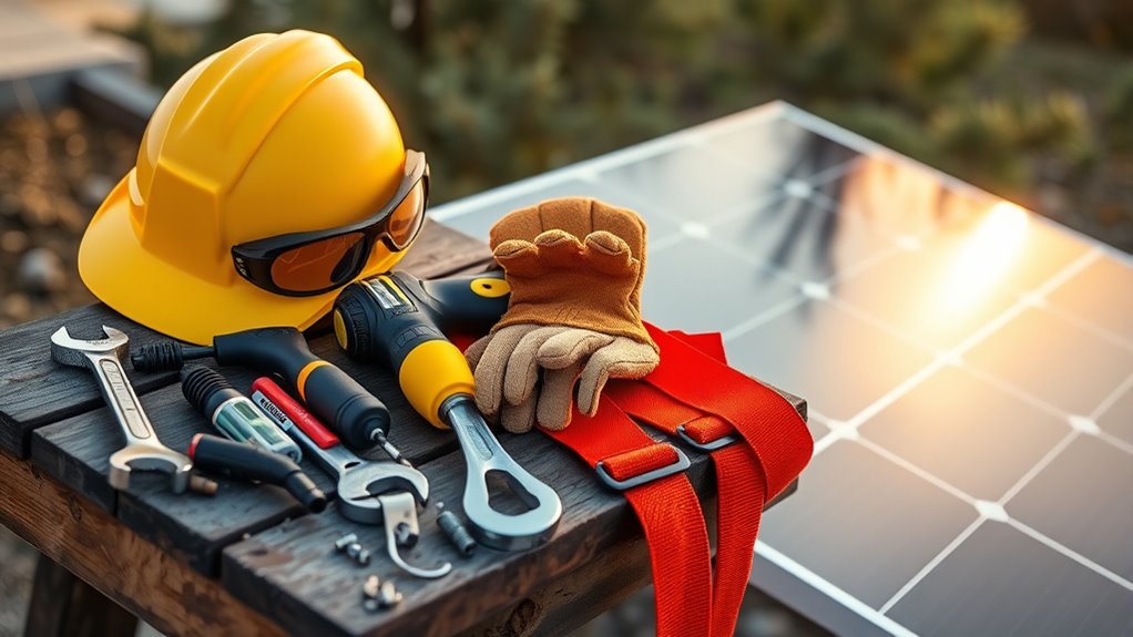 prepare tools and safety gear
