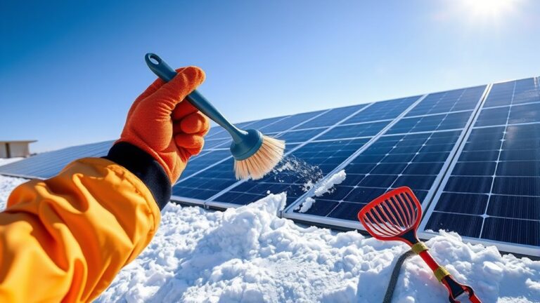 prevent snow accumulation effectively