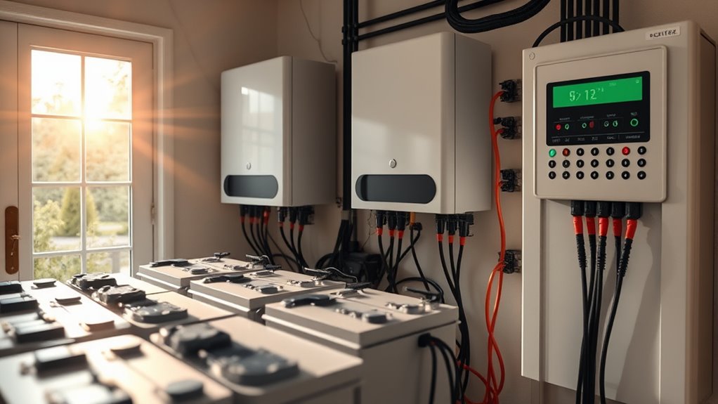 proper solar storage setup