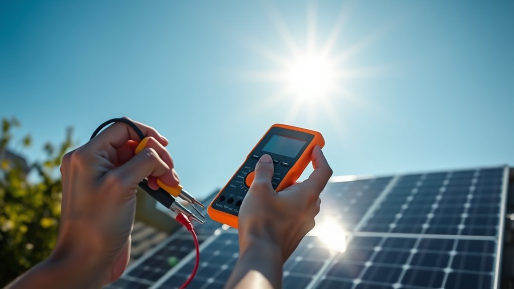 regular solar panel maintenance