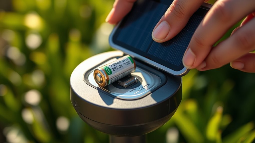 replace battery with regular one