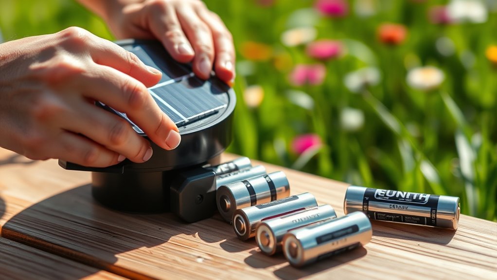 replacing batteries safely step by step